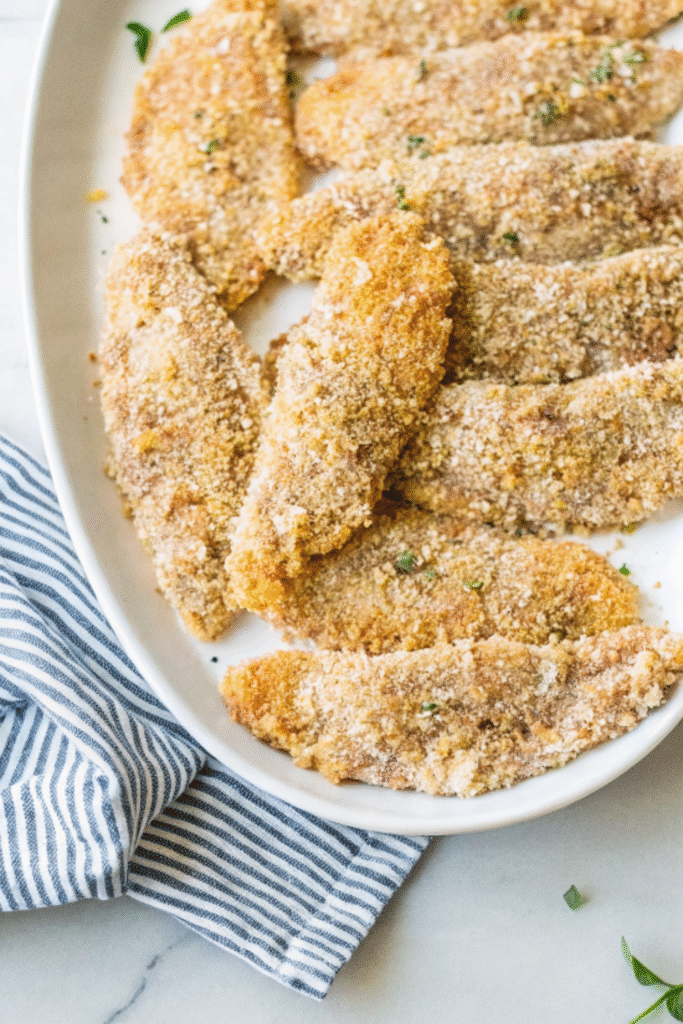 das Rezept der Air Fryer Hähnchenstreifen
