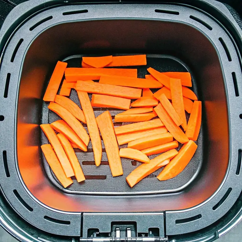 Süßkartoffel Pommes Airfryer