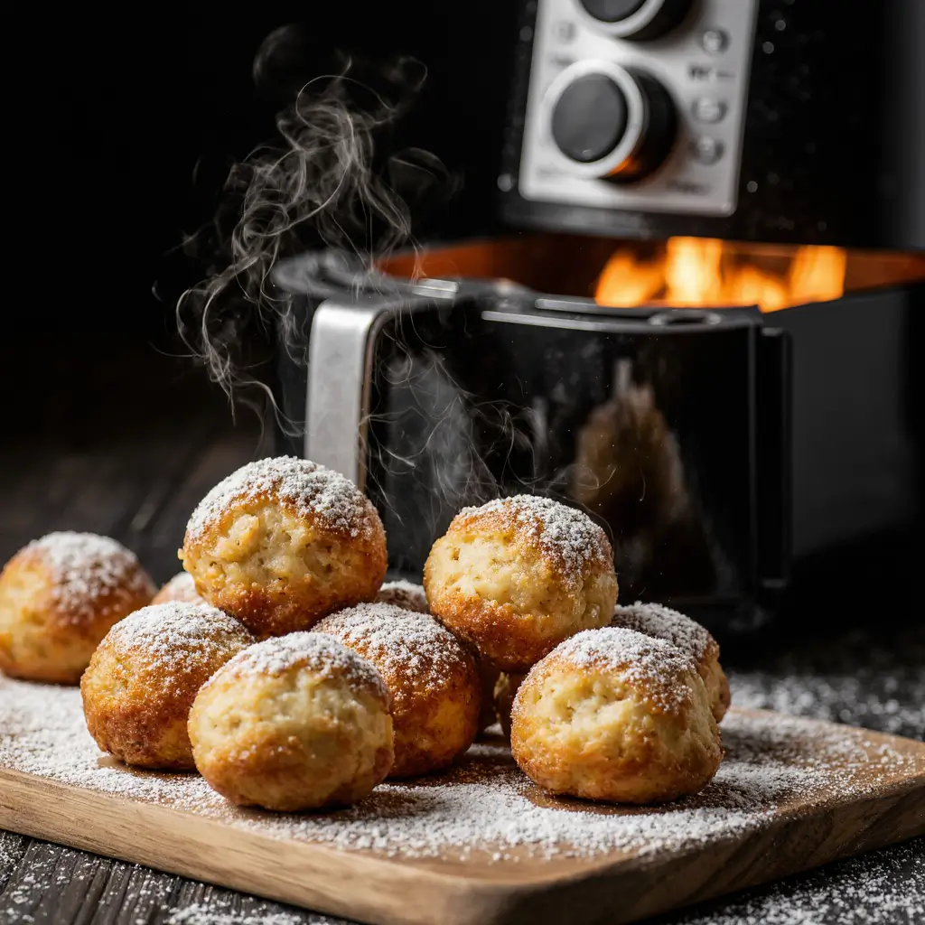 Quarkbällchen Airfryer
