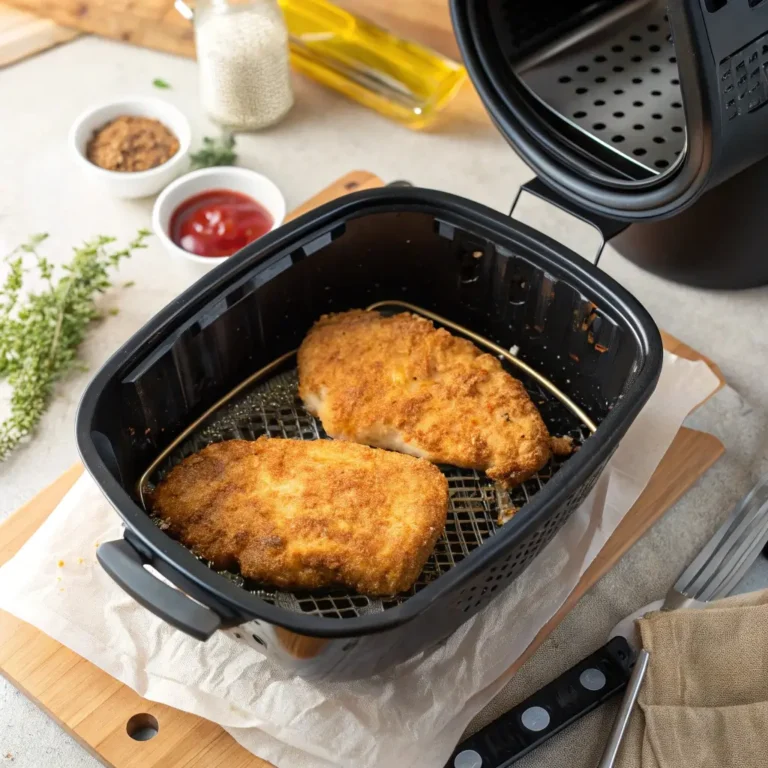 Schnitzel im Airfryer