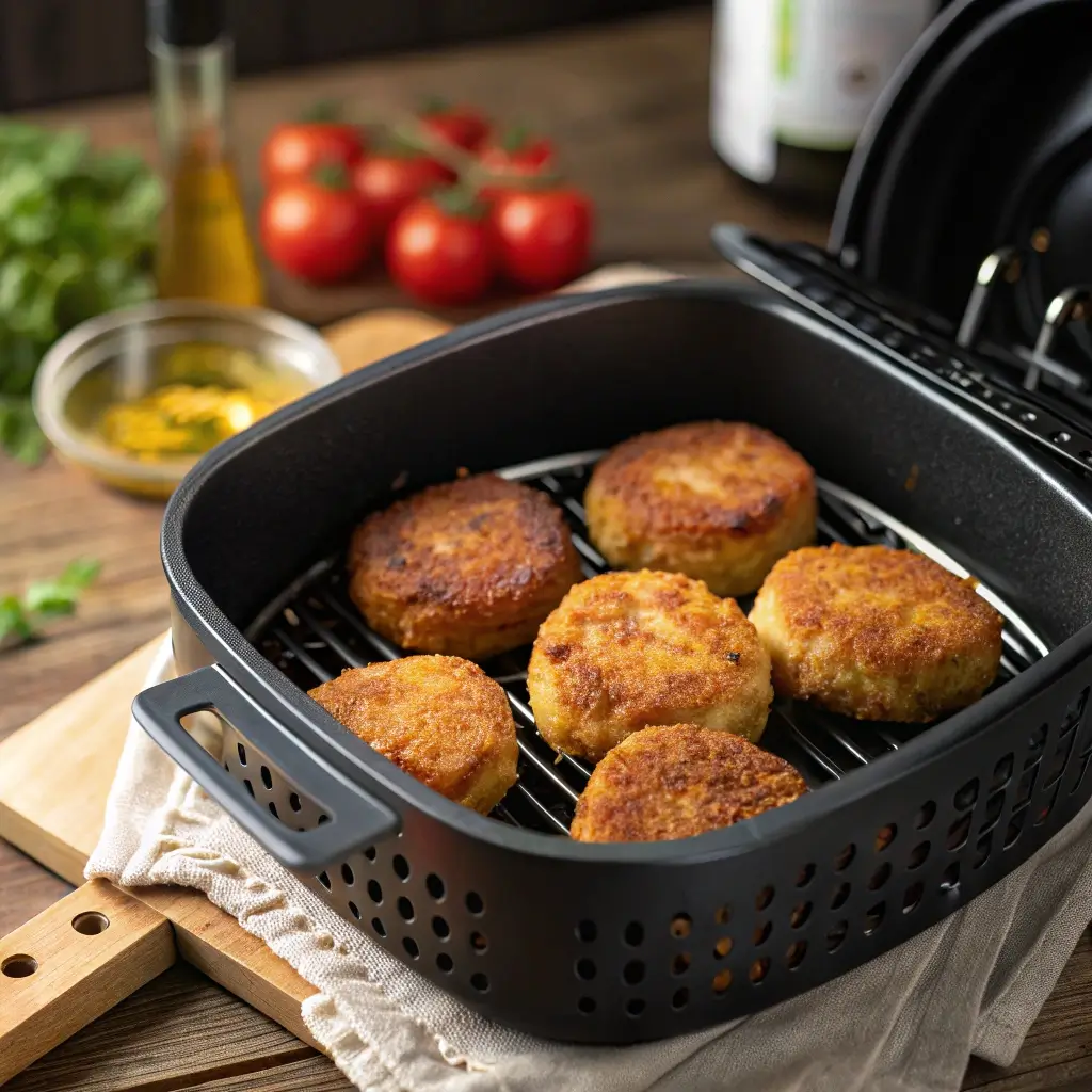 Thunfisch Frikadellen im Airfryer