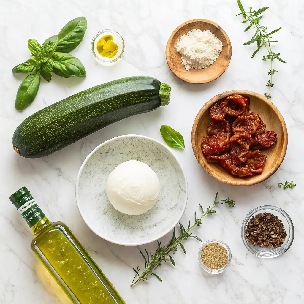 Zucchiniröllchen Airfryer
