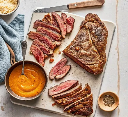 Knuspriges Rumpsteak im Airfryer aus der Heißluftfritteuse – das einfache Rezept