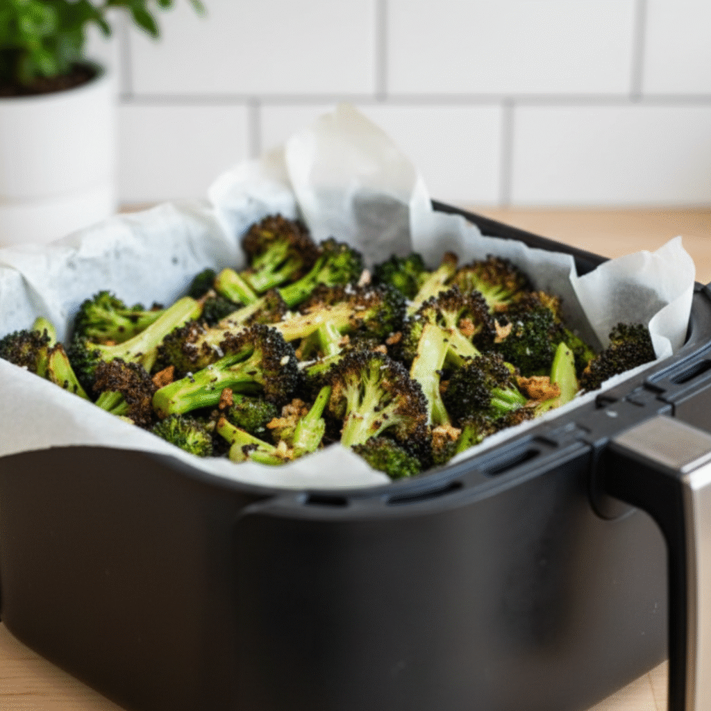 Brokkoli Heißluftfritteuse: Knusprig in 15 Minuten – Einfaches Rezept