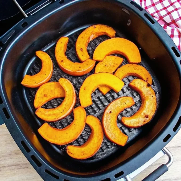 Kürbis im Airfryer