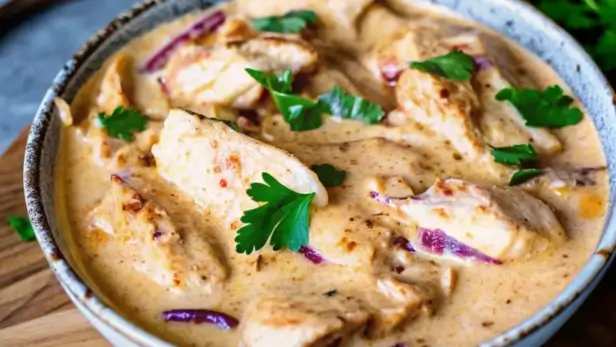 Hähnchengeschnetzeltes im Airfryer