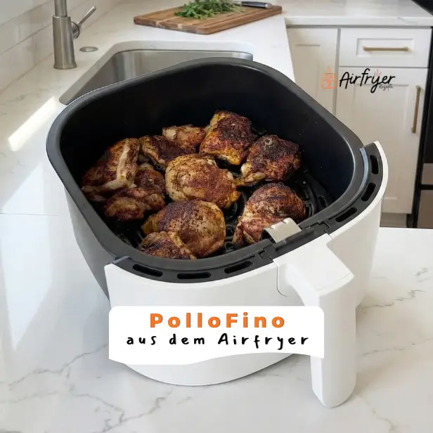 Pollo Fino Heißluftfritteuse: Saftig, würzig & in 20 Minuten fertig