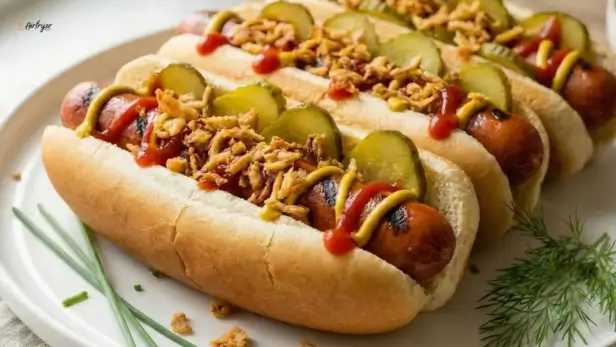 Hot Dogs aus dem Airfryer – knusprig und saftig in 6 Minuten