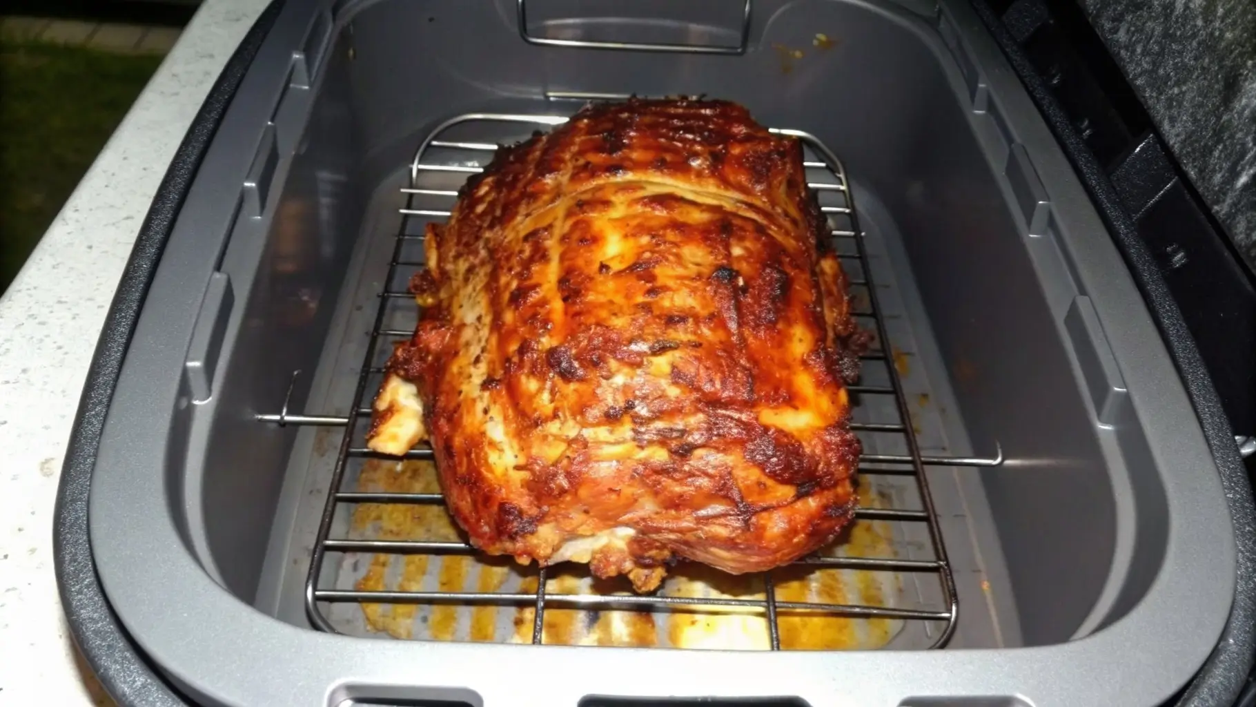 Putenbraten in der Heißluftfritteuse