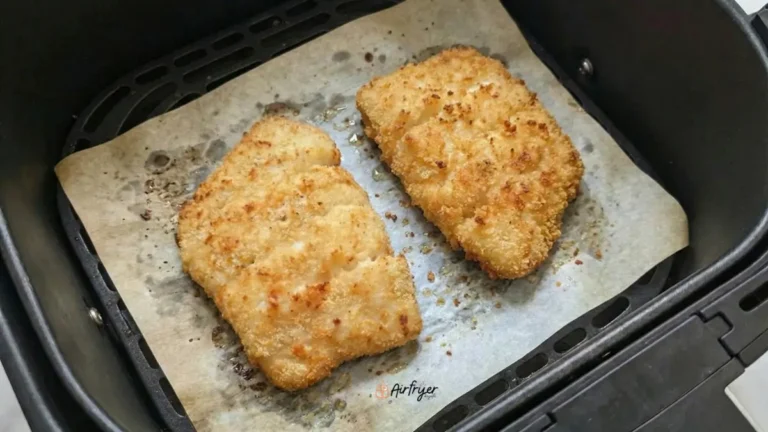 Knuspriges Fischfilet im Airfryer