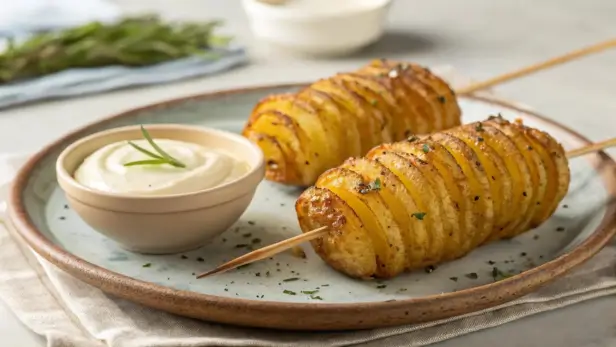 Spiralkartoffeln im Airfryer