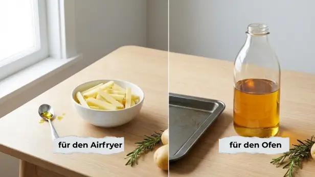 Airfryer gesünder als Backofen