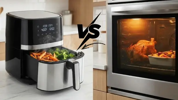 Airfryer gesünder als Backofen