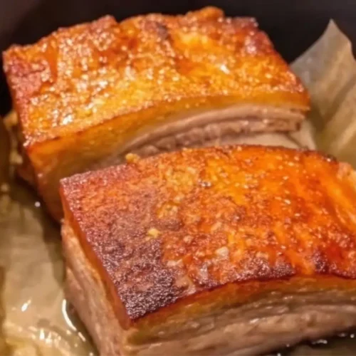 Schweinebauch im Airfryer