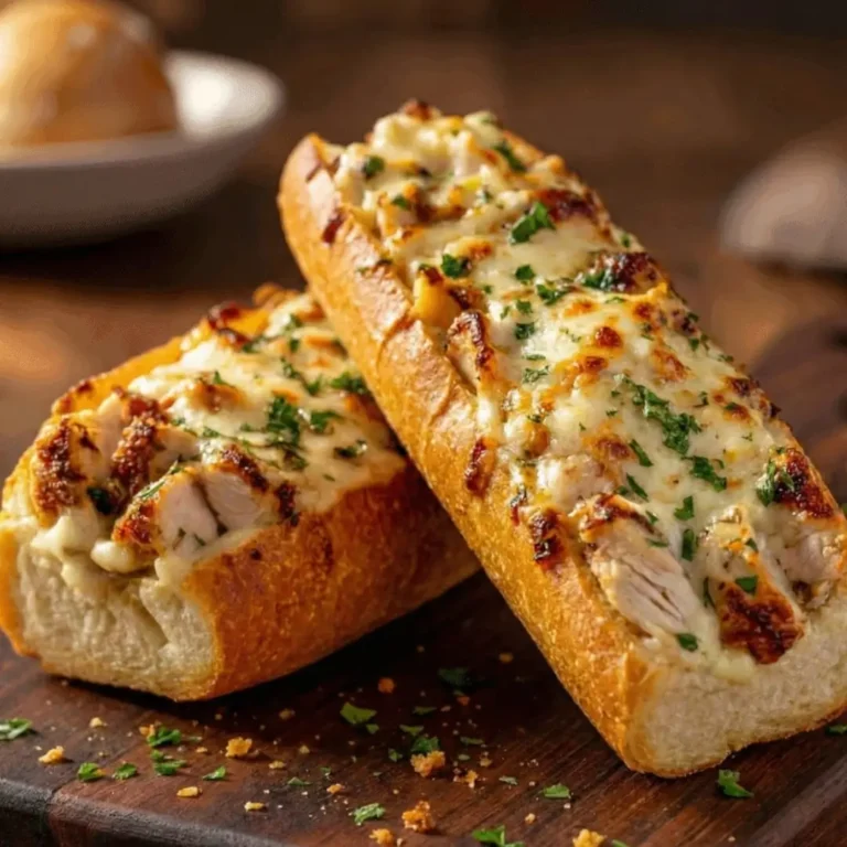 Gefüllte Baguettes würzen für die Heißluftfritteuse