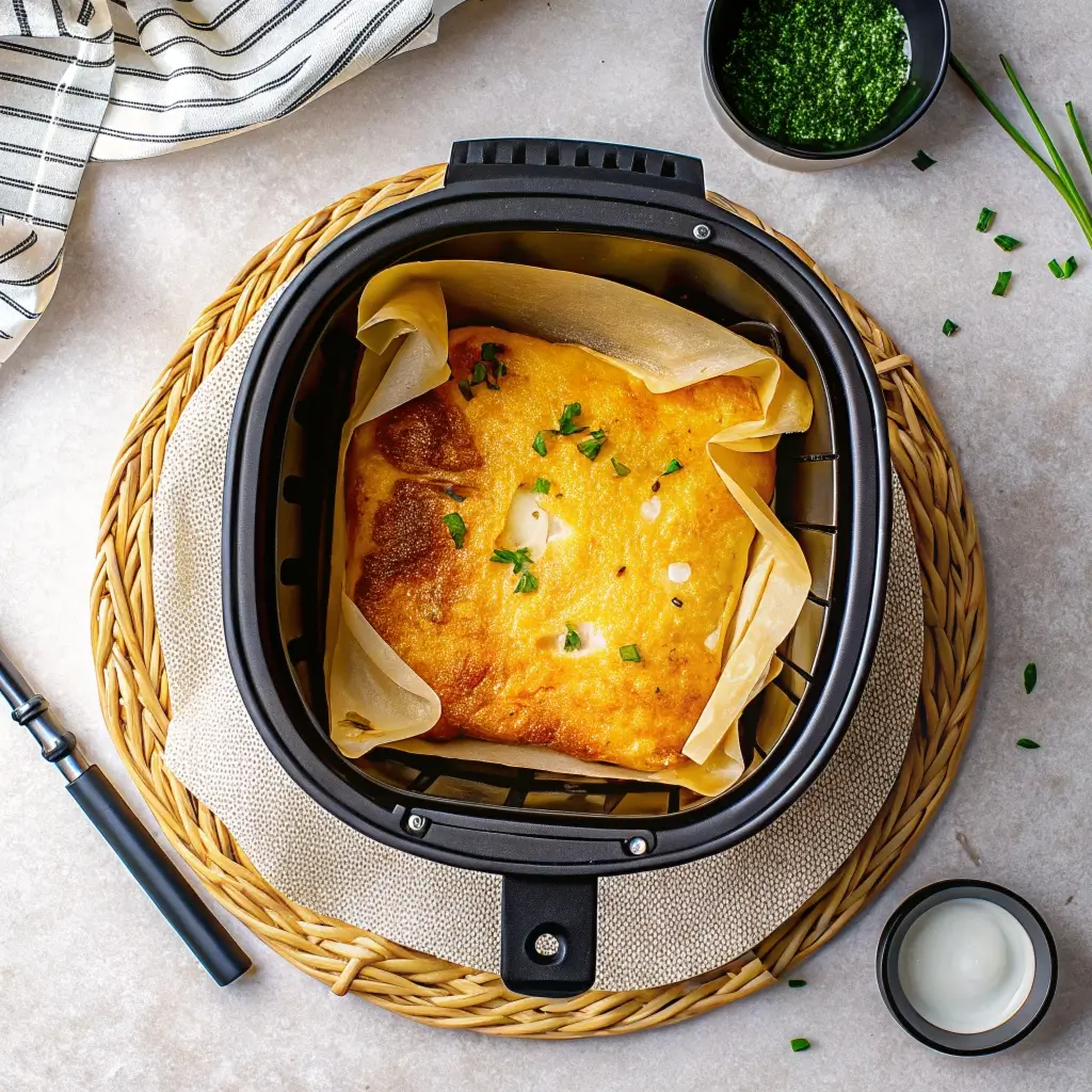 Omelett aus dem Airfryer – das schnellste Frühstück ohne Pfanne