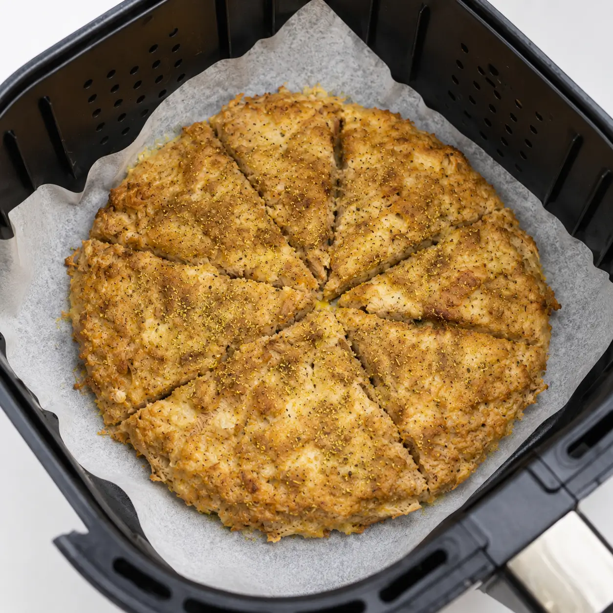 Protein Pizza im Airfryer: Fertig in 15 Minuten